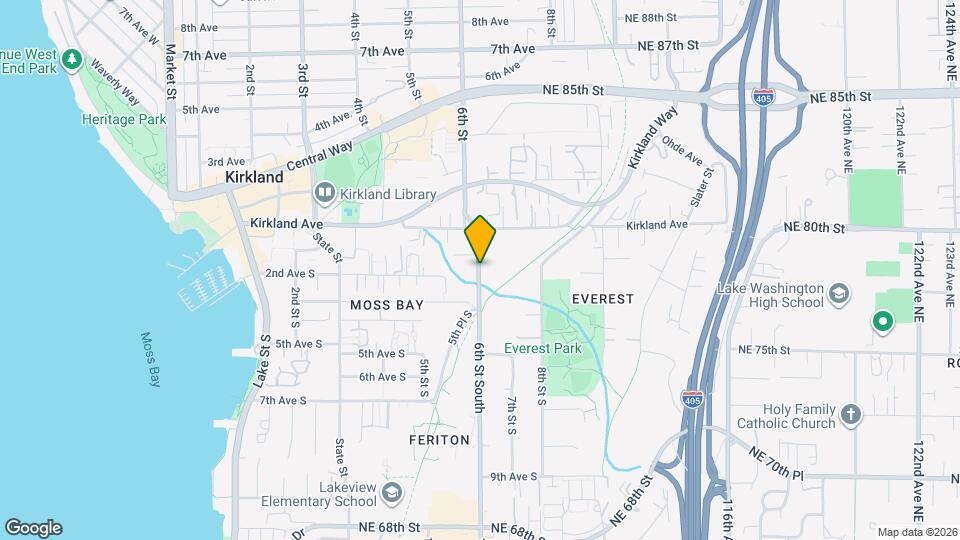 106 6th St South Map and Location Details