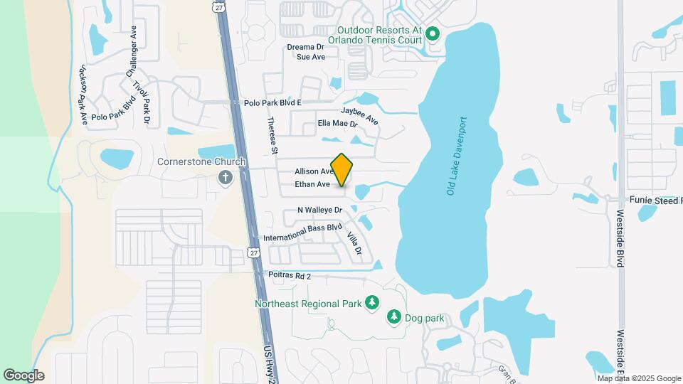 720 Lake Davenport Blvd Map and Location Details