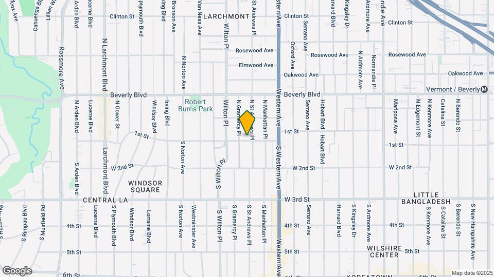 4601 W 1st St Map and Location Details