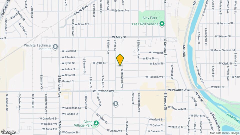 2215 S Millwood Ave Map and Location Details