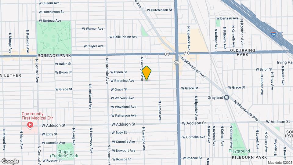 4945 W Berenice Ave Map and Location Details