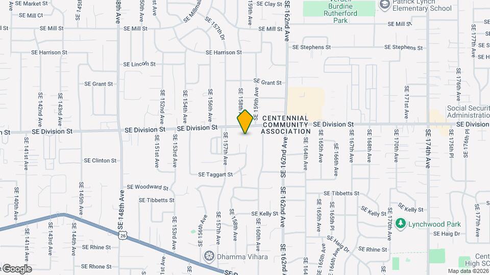 15790-15820 SE Division St Map and Location Details