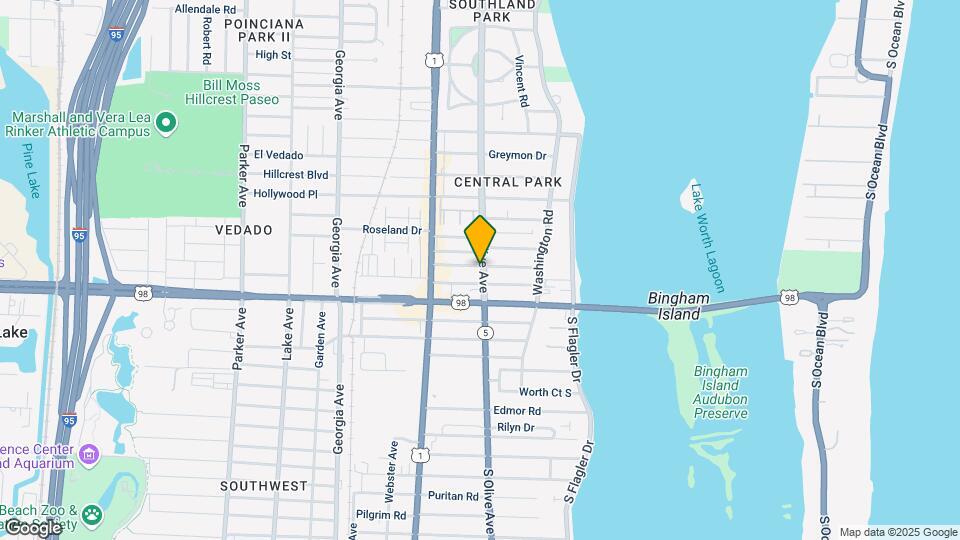 3801 S Olive Ave-Unit -3 Map and Location Details