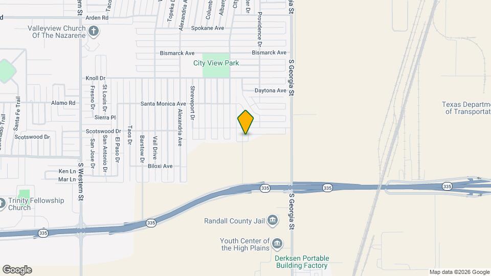 8307 Miami Ave Map and Location Details