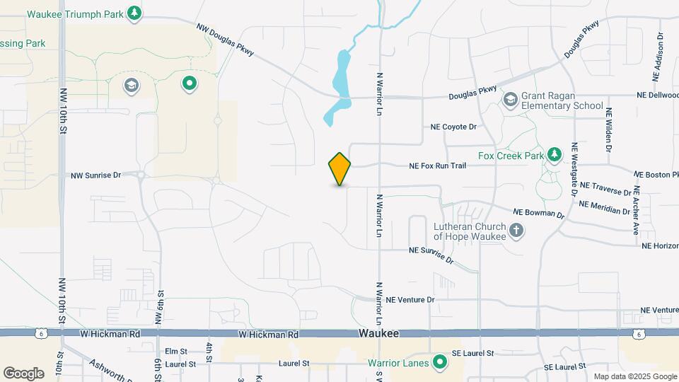 460 NW Gracewood Dr Map and Location Details