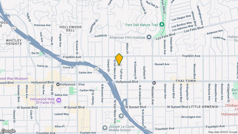 1807 Taft Ave Map and Location Details