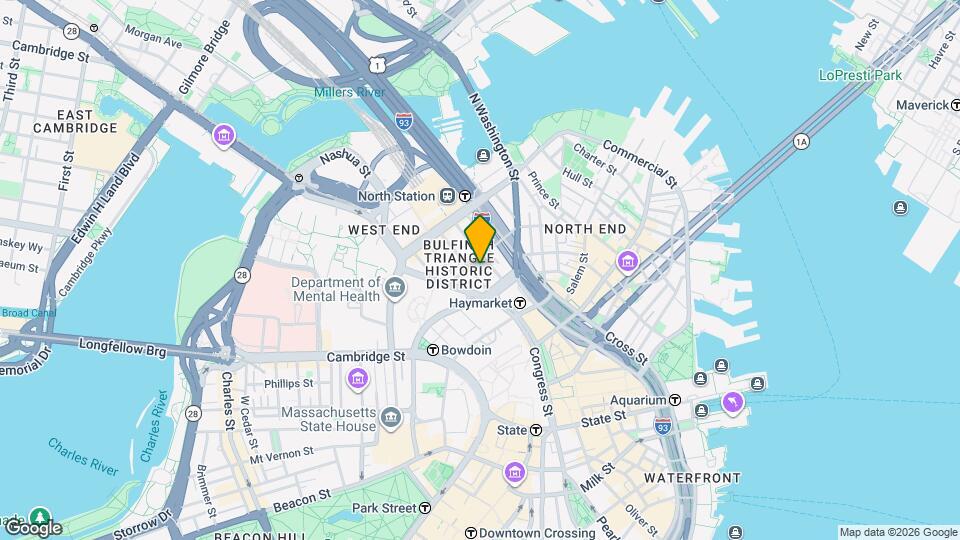 80 Canal St, Unit 12 Map and Location Details