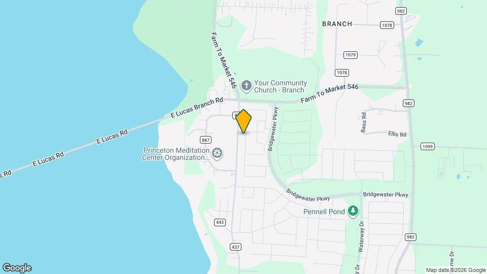 4950 Parrington Dr Map and Location Details