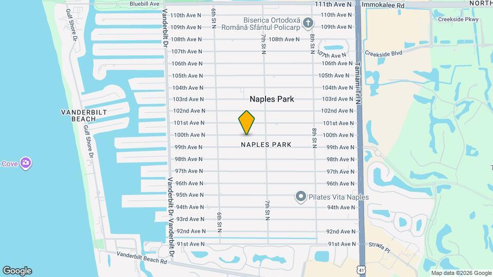 660 100th Ave N Map and Location Details