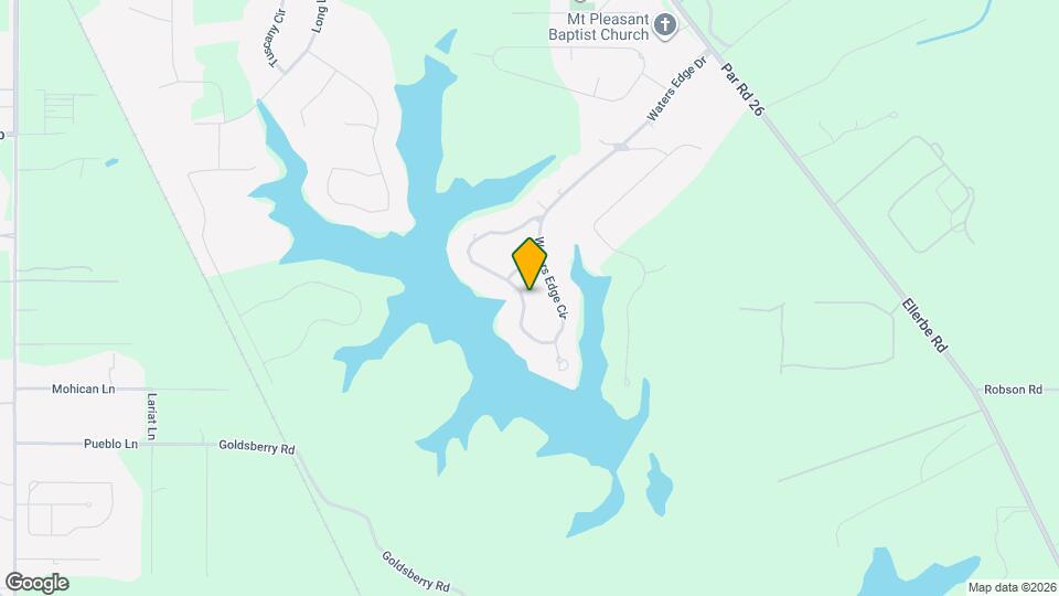 1073 Waters Edge Cir Map and Location Details