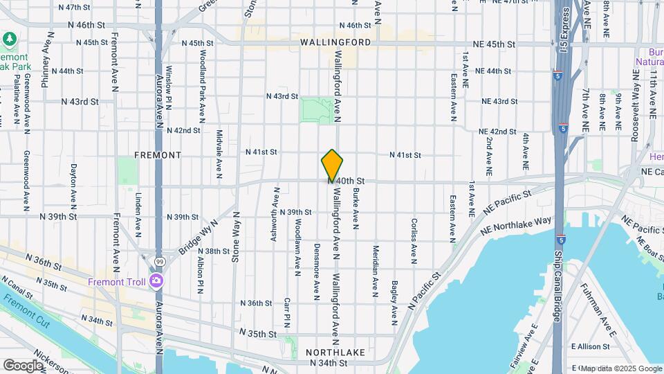 3939 Wallingford Ave N Mapa y Detalles de la Ubicación