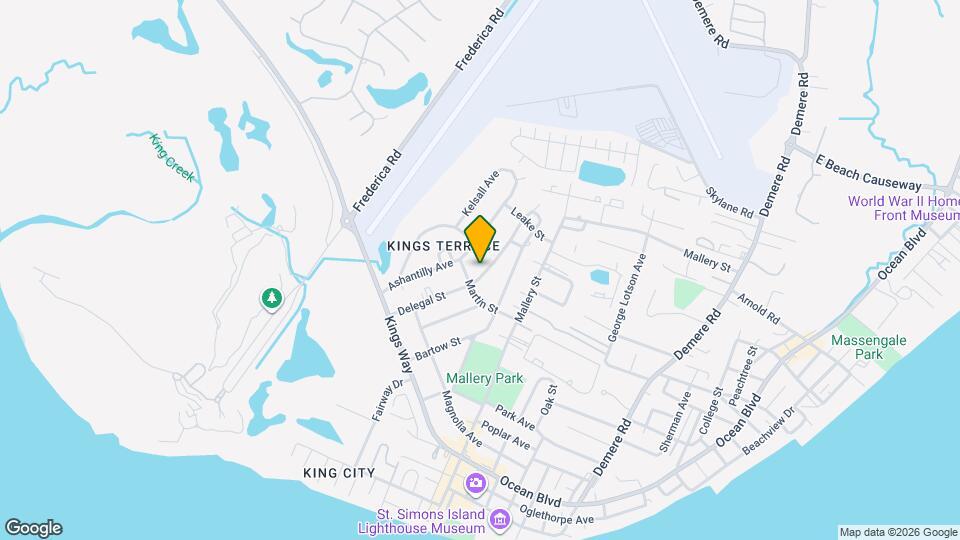 609 Delegal St Map and Location Details