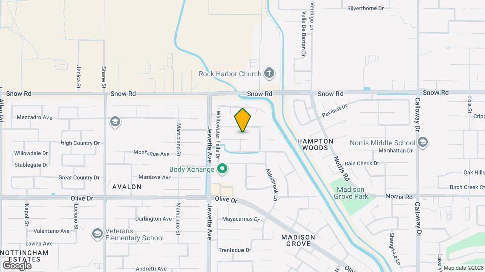 11012 Dawson Falls Ave Map and Location Details