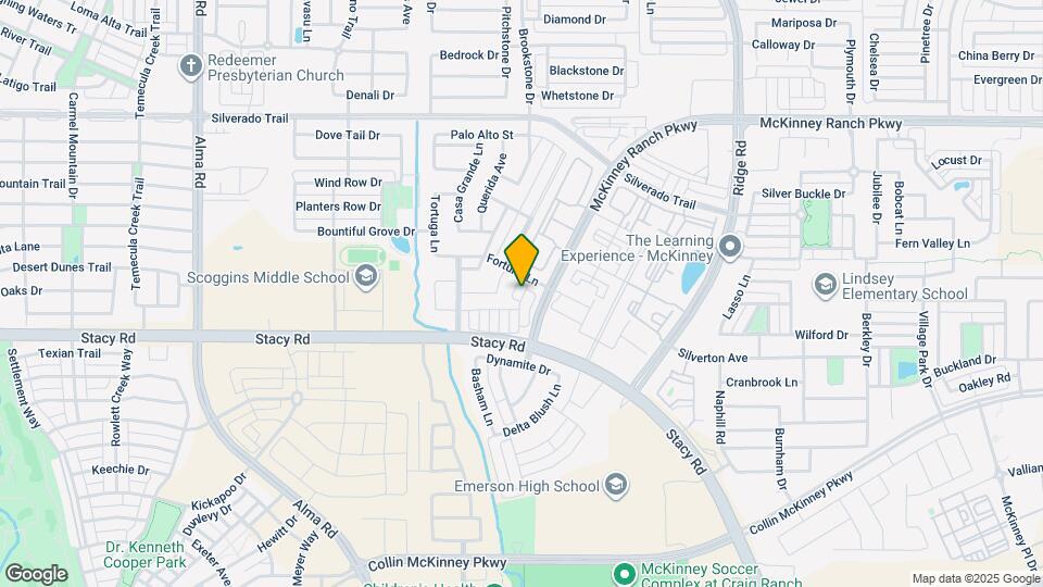 4624 Piedras Lanzar Dr Map and Location Details