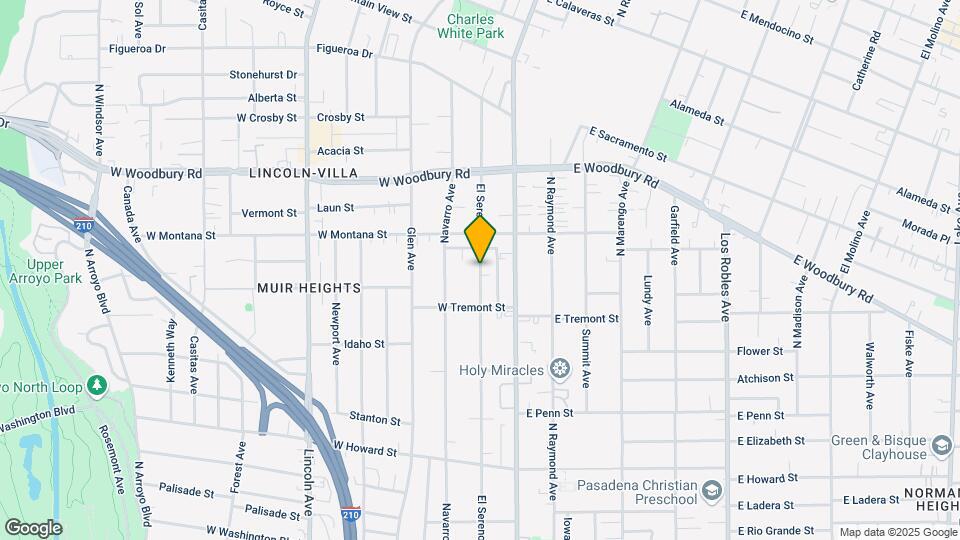 1973 El Sereno Ave Map and Location Details