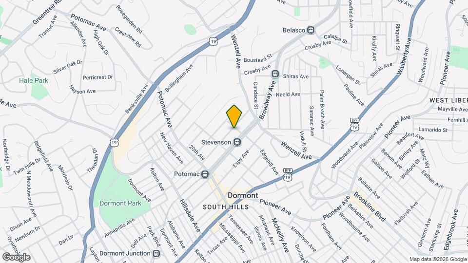 2703 Voelkel Ave Map and Location Details