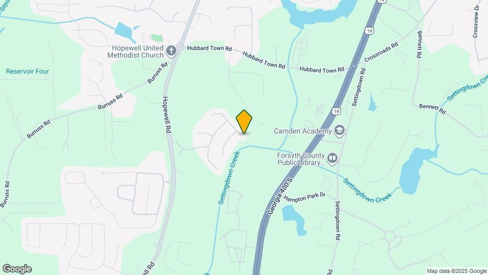 5735 Hedge Brook Dr Map and Location Details