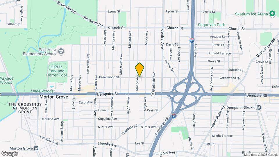 8845 Mango Ave Map and Location Details