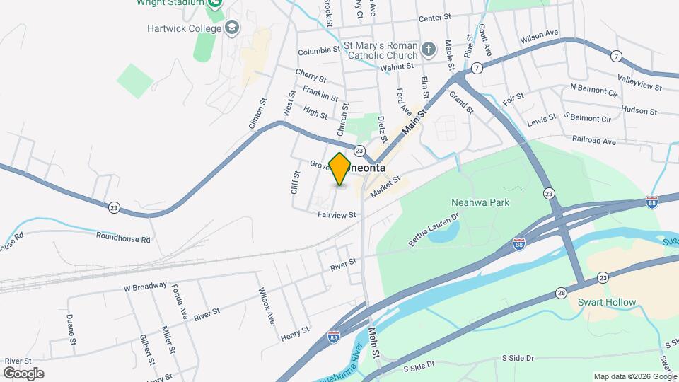 22 Academy St, Unit 1 Map and Location Details