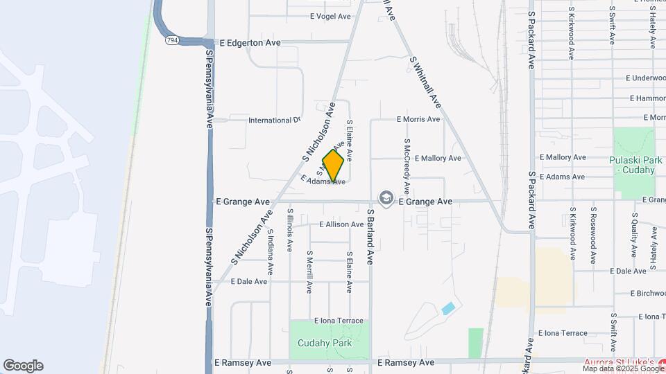 3019 E Adams Ave Map and Location Details