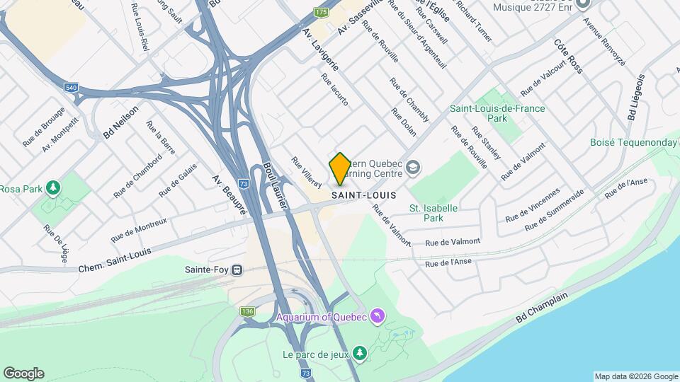 Laforest Map and Location Details