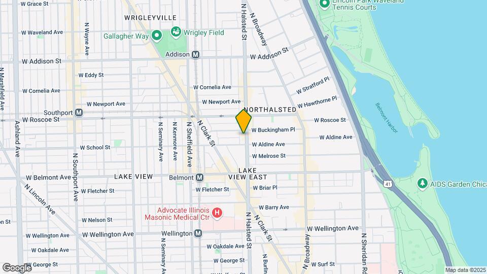3314 N Halsted St Map and Location Details
