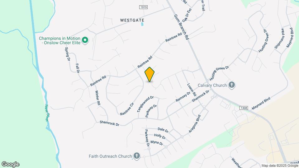 407 Cedar Crk Dr Map and Location Details