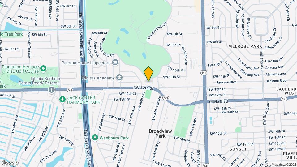 1150 SW 46th Ave Mapa y Detalles de la Ubicación