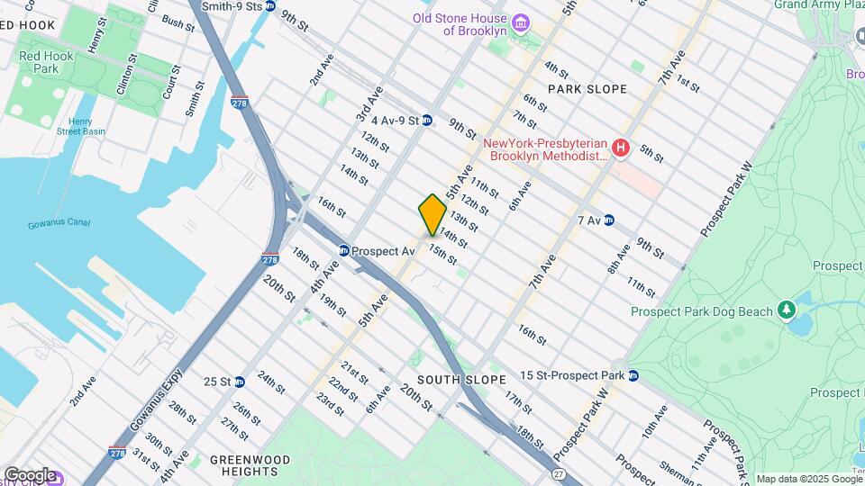 223 15th St Map and Location Details