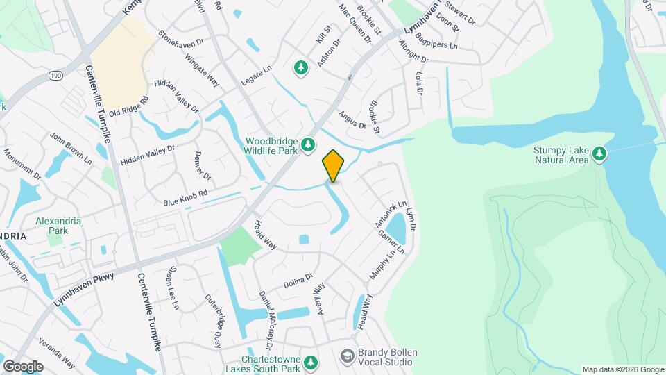 1805 Garner Ln Map and Location Details