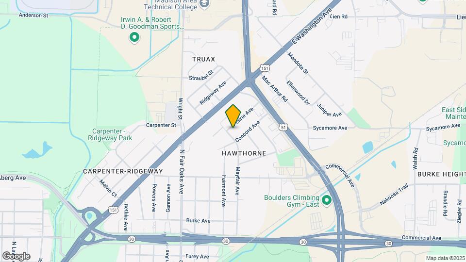 3505 Prairie Ave Map and Location Details