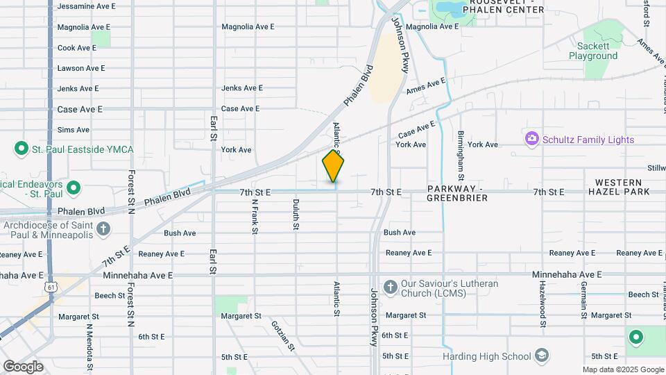 1237 7th St E-Unit -1 Map and Location Details