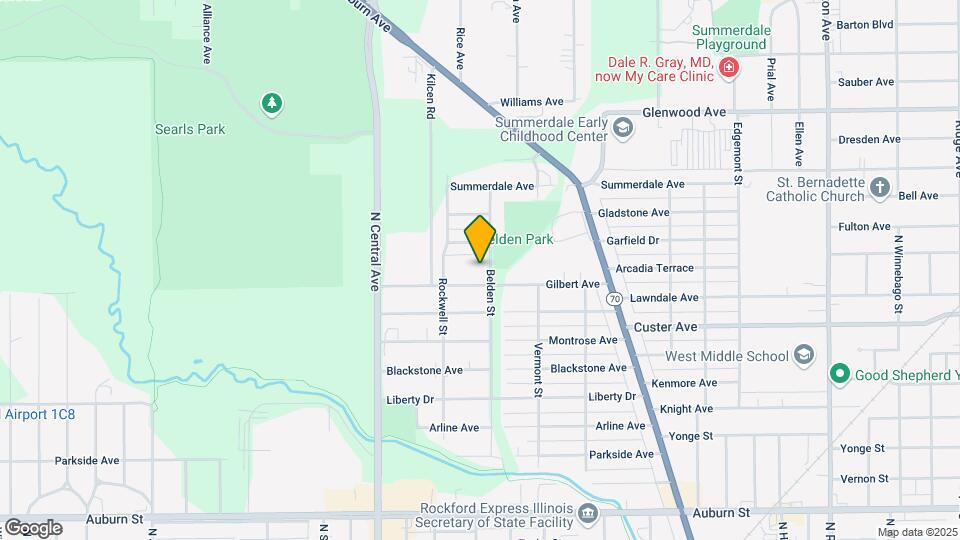 2326 Belden St Mapa y Detalles de la Ubicación