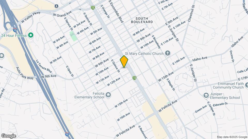 519-529 W 11th Ave Mapa y Detalles de la Ubicación