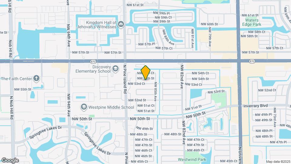 8551 NW 53rd Ct Map and Location Details