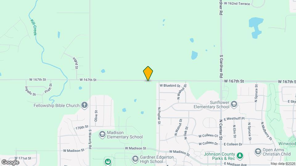 893 N Buckeye St Map and Location Details