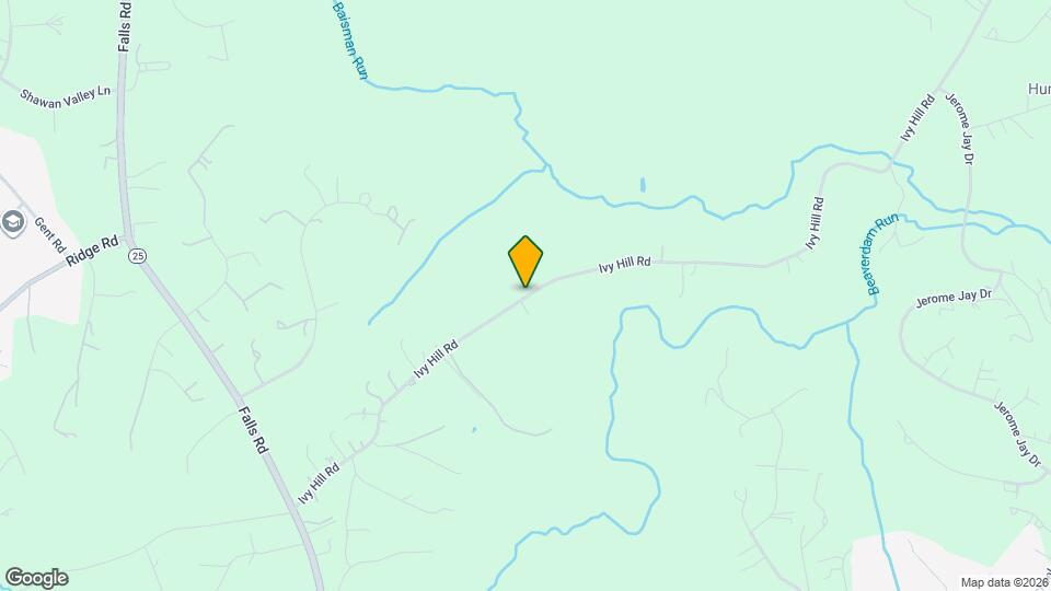 1318 Ivy Hill Rd Map and Location Details