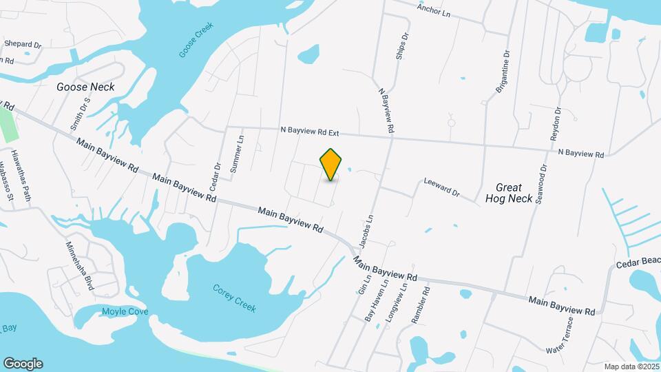 345 Colonial Rd Map and Location Details