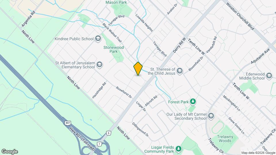 7265 Sandhurst Dr Map and Location Details