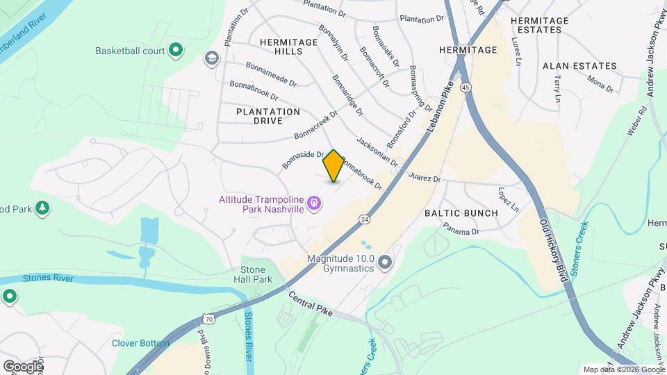 3822 Pacifica Dr Map and Location Details