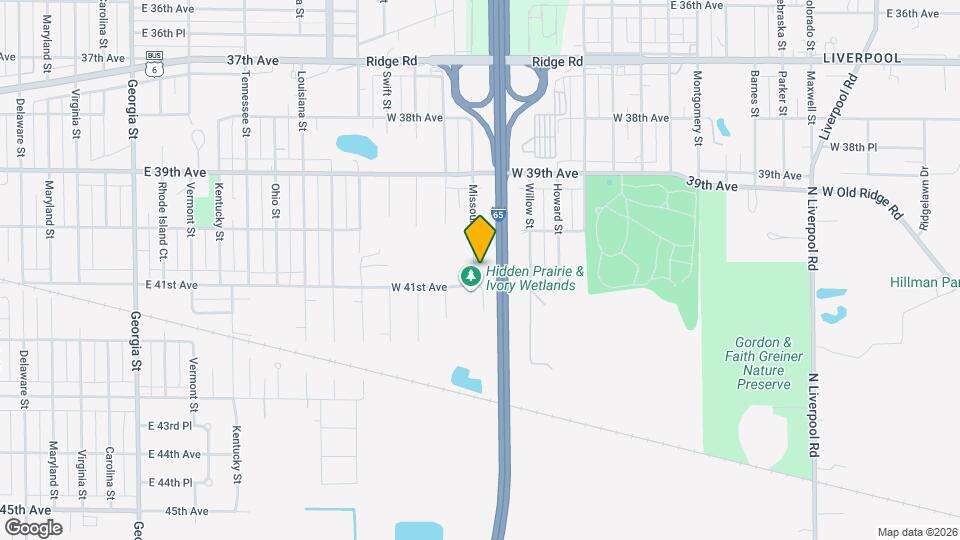 4079 Missouri St Map and Location Details