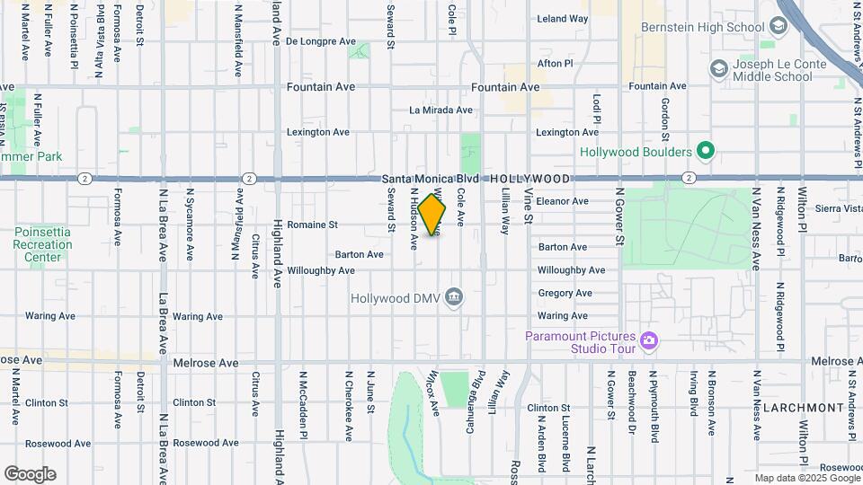 937 Wilcox Ave Map and Location Details