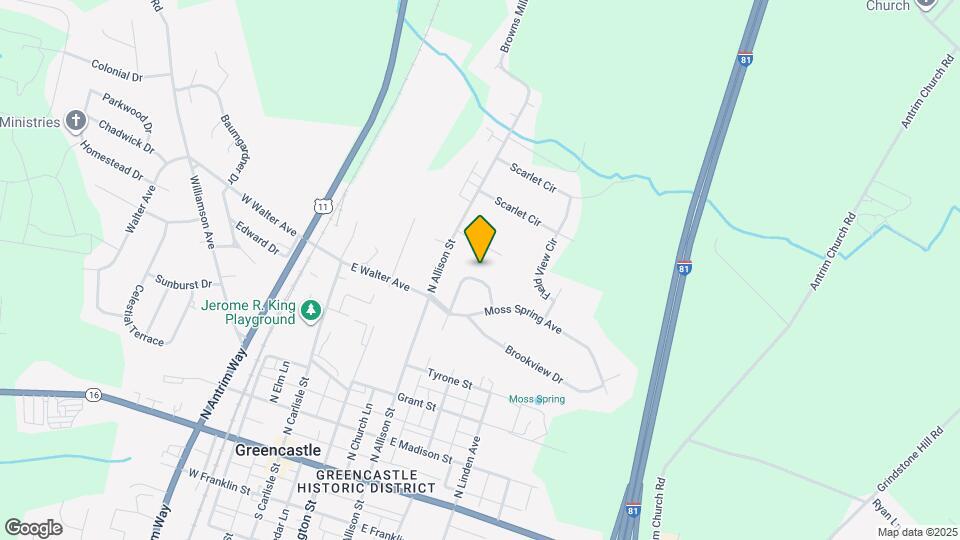 560 Meadowview Cir Map and Location Details