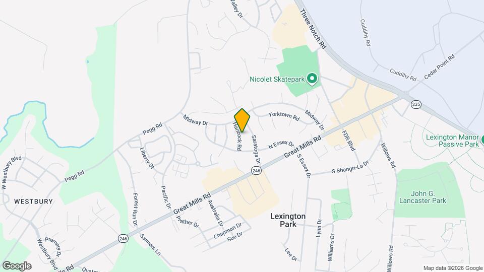 21692 Hancock Rd Map and Location Details