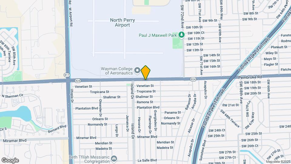 7640-7650 Pembroke Rd Map and Location Details