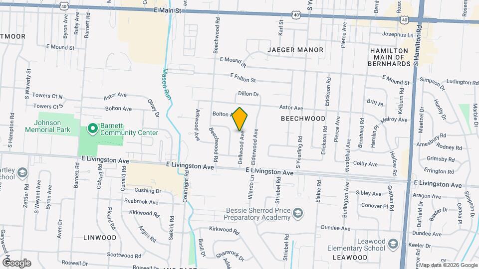 1251 Dellwood Ave Map and Location Details