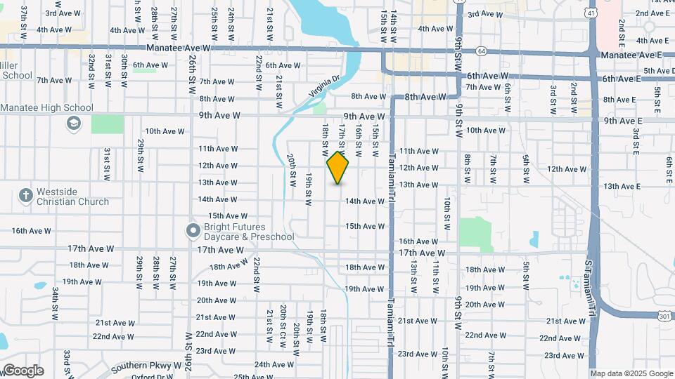 1306 17th St W Map and Location Details
