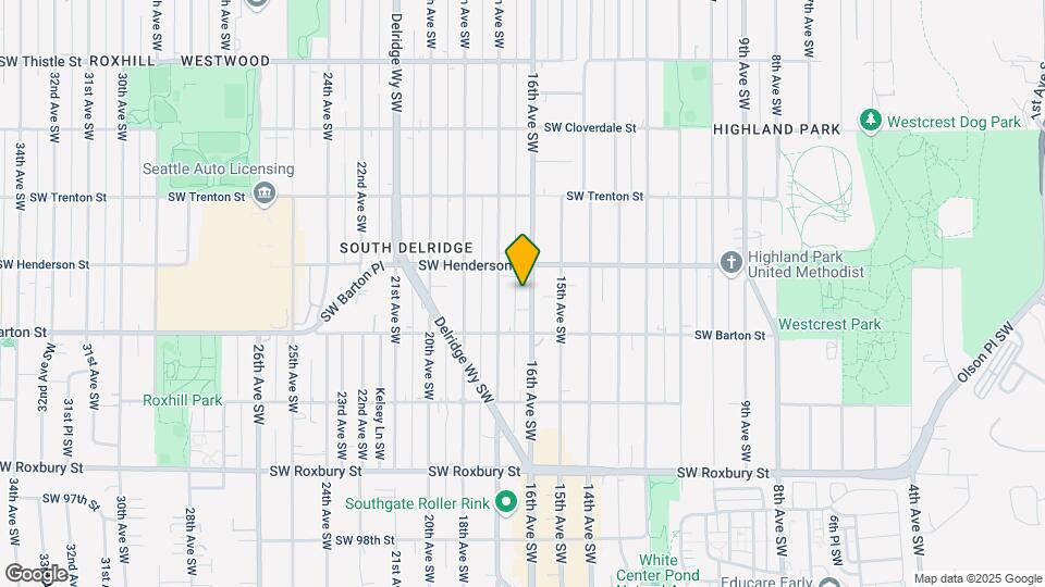 9027 16th Ave SW Mapa y Detalles de la Ubicación
