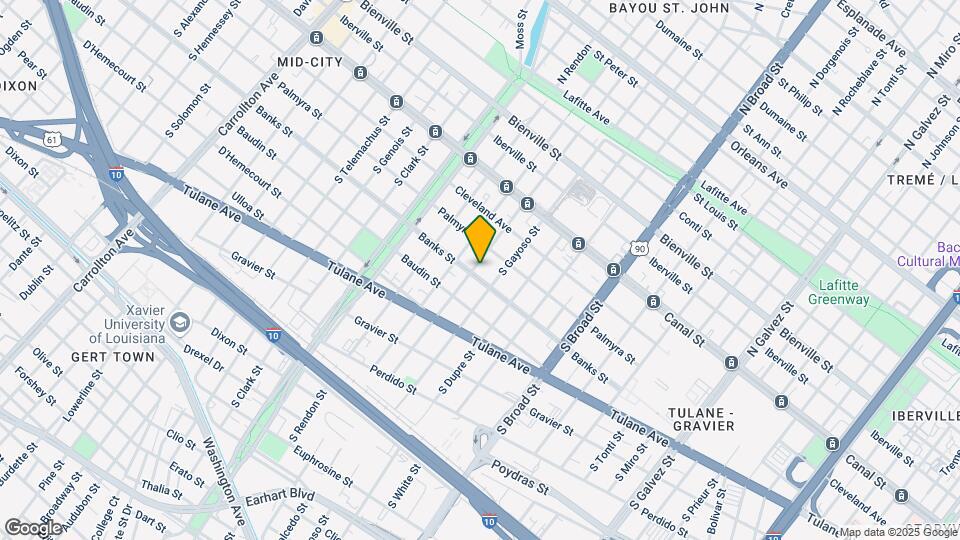 3029 Banks St Map and Location Details