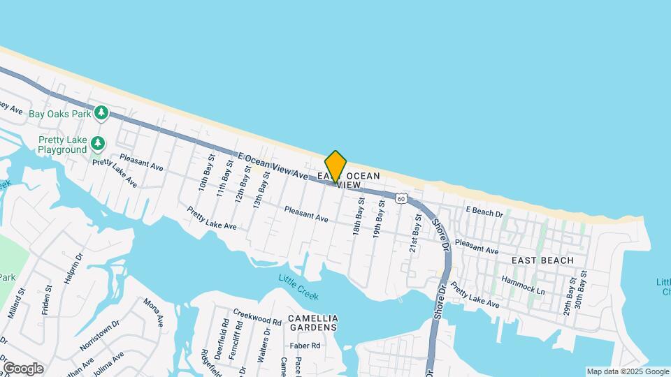 3631 E Ocean View Ave Map and Location Details